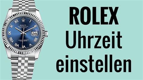 rolex aufziehen anleitung|was macht ein Rolex auf.